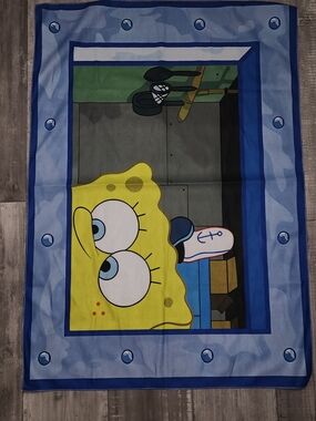SpongeBob SquarePants Face Graphic Tapestry